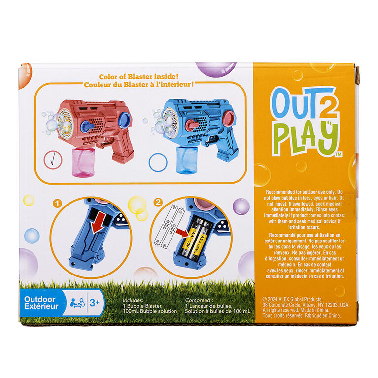 O2P Extreme Bubble Blaster With Light