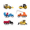 Driven, Construction Crew, Toy Construction Set with Miniature Vehicles