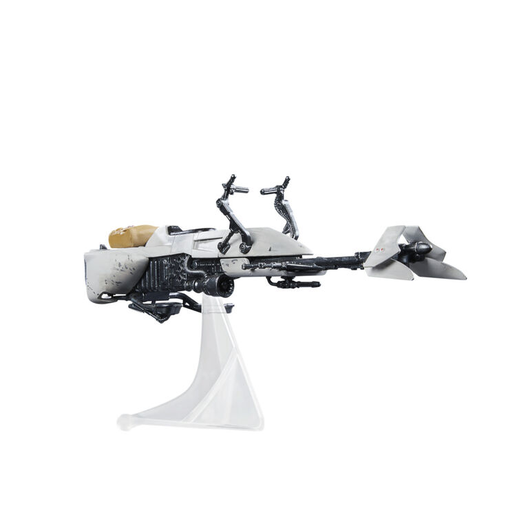 Star Wars The Vintage Collection Speeder Bike, Scout Trooper & Grogu, The Mandalorian 3.75 Inch Vehicle & Action Figures