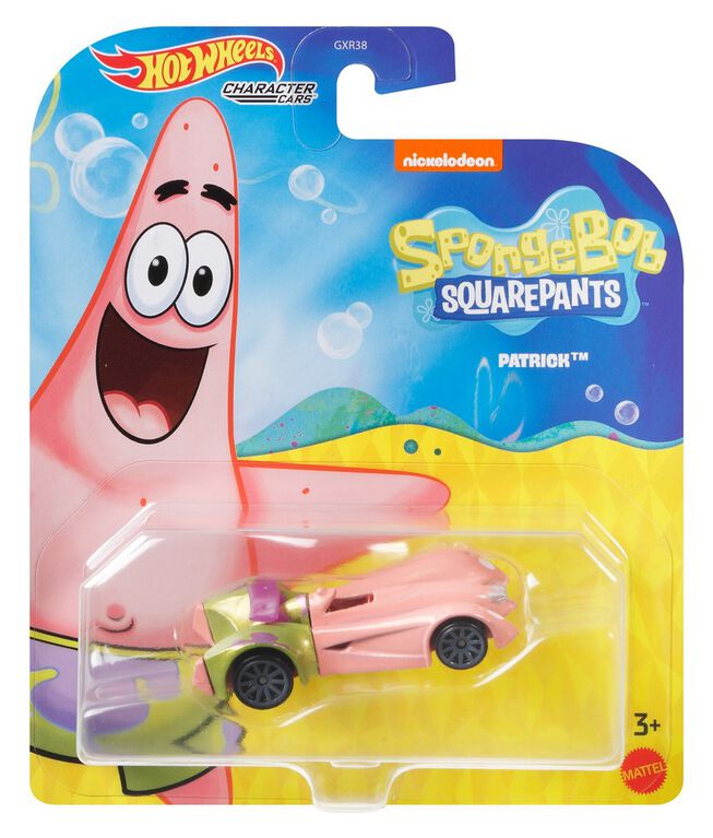Hot Wheels Character Cars Nickelodeon's SpongeBob Squarepants Patrick