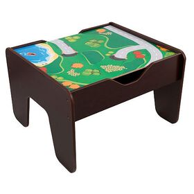 2 in 1 Activity Table with Board - Espresso