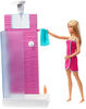 Barbie - Coffret Poupée et Douche.