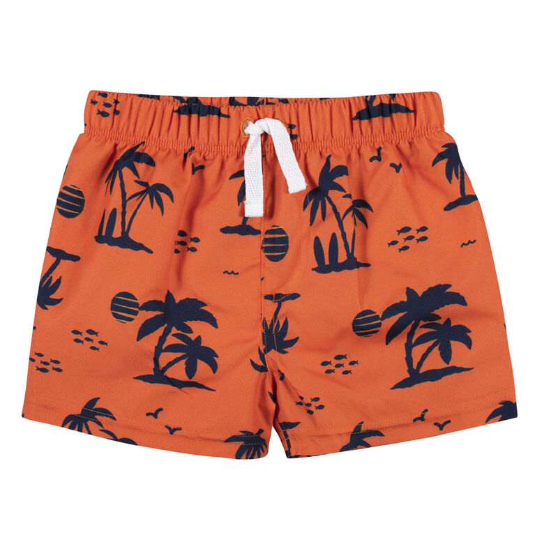 Gerber - Ensemble 2 pi&egrave;ces pour b&eacute;b&eacute; et tout-petit gar&ccedil;on Vacation Vibes Rash Guard et maillot de bain - 5T