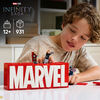 LEGO Marvel: MARVEL Logo & Minifigures Building Toy - Collectible Set for Kids with 5 Minifigures - 76313