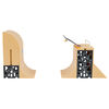 Tech Deck, Danny Way Mega Half Pipe X-Connect Park Creator, Customizable Ramp Set with Exclusive Plan B Fingerboard