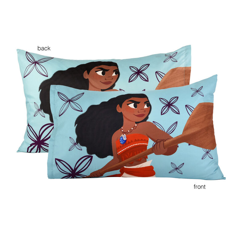 Ensemble de literie 2 Articles Moana pour Enfant, comprenant une Couette et une Taie d'Oreiller