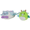 Mini peluche Squishville - Squishville Dexter en avion