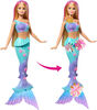 Barbie-Sirène Fleur Magique-Poupée aux longs cheveux blonds