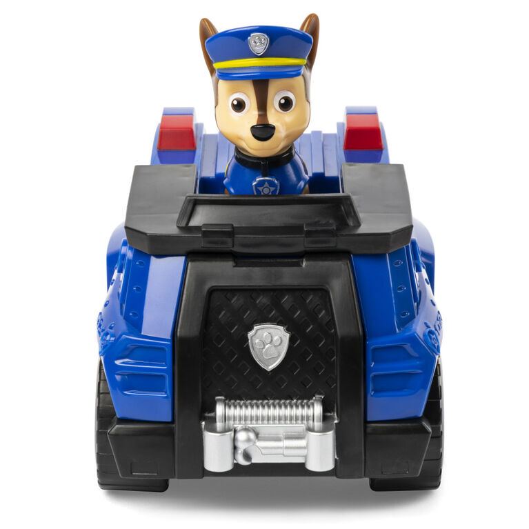 PAW Patrol, Chase's Patrol Cruiser Vehicle with Collectible Figure