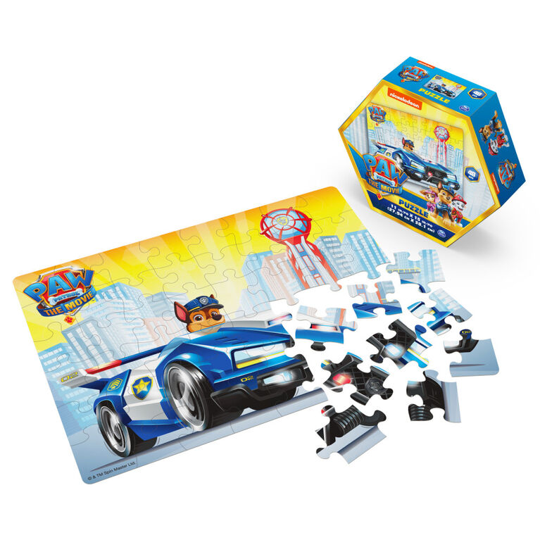 La Pat' Patrouille : Le Film, Puzzle de 48 pièces, pour les enfants à partir de 4 ans, Chase