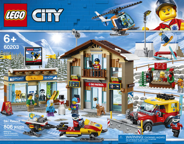 Soldes LEGO City - La station de ski (60203) 2024 au meilleur prix sur