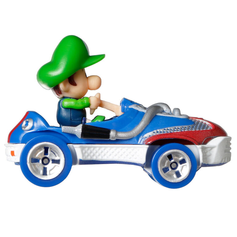 Hot Wheels Mario Kart Baby Luigi Vehicle