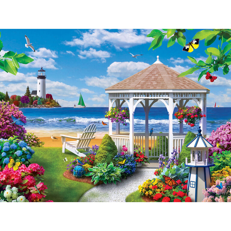 Masterpieces Puzzle Company Memory Lane - Oceanside View 300 Piece Puzzle By Alan Giana