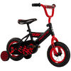 Vélo Skidster de Huffy de 10 pouces, noir et rouge - Notre exclusivité