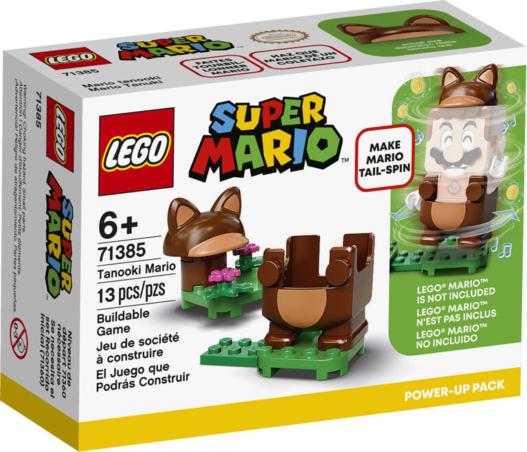 Lego Super Mario Tanooki Mario Power Up Pack Toys R Us Canada