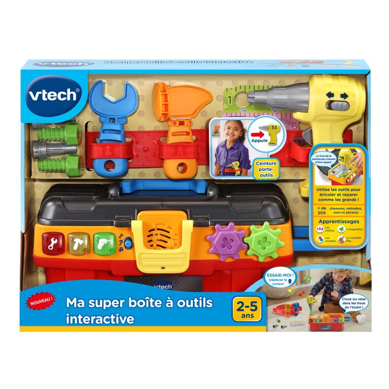 VTech Drill and Learn Toolbox Pro - French Edition