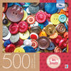 Artiste : Alek Romodin - Casse-tête de 500 pièces - Boutons de toutes les couleurs
