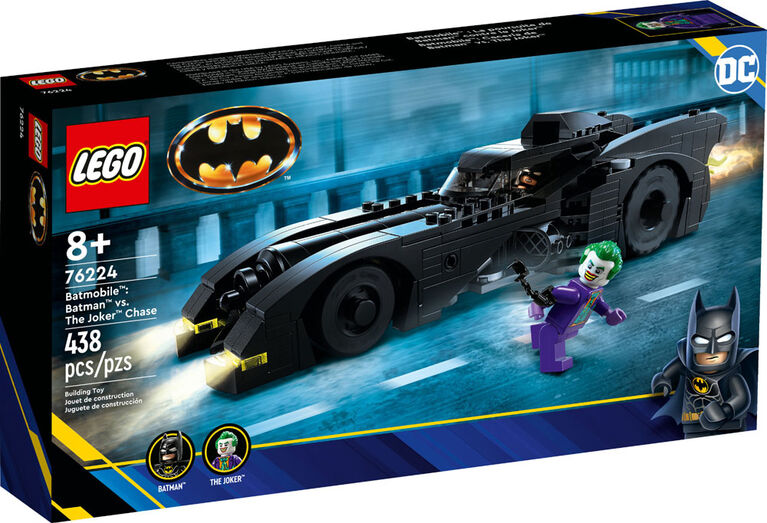 LEGO DC Batmobile: Batman vs. The Joker Chase 76224 Building Toy Set (438 Pieces)