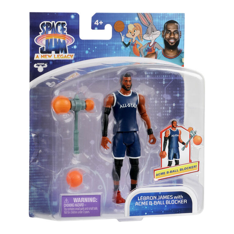 Space Jam S1 Ballers Fig Pack - Lebron With Acme B-Ball Blocker - English Edition
