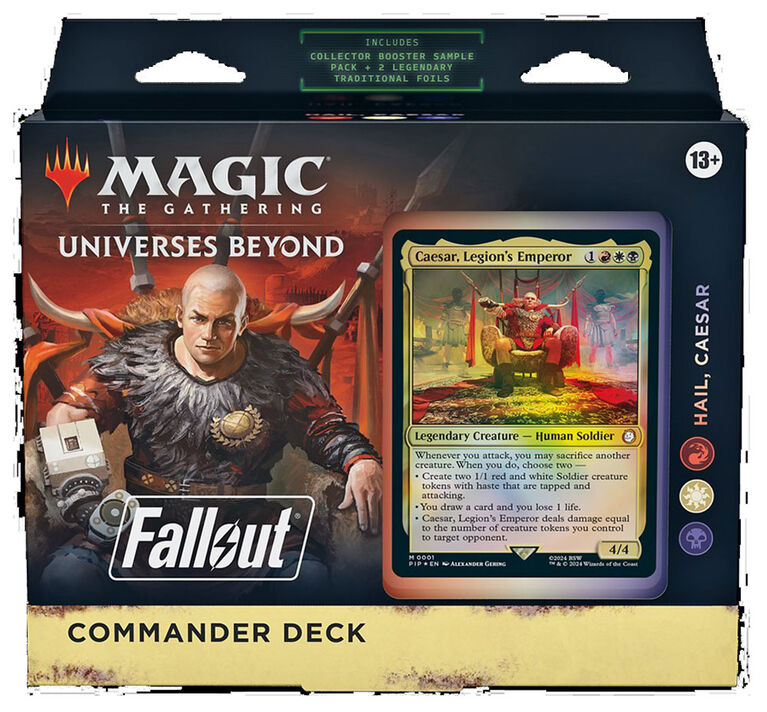 Magic The Gathering: "Fallout" Commander Deck - 1 per order, colour may vary (Each sold separately, selected at Random)