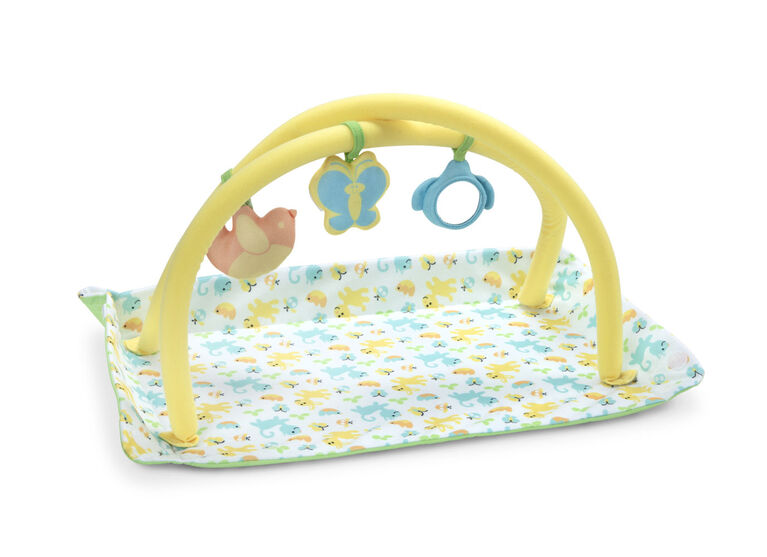 Melissa & Doug Mine to Love Toy Time Play Activity Gym and Travel Time Play Set