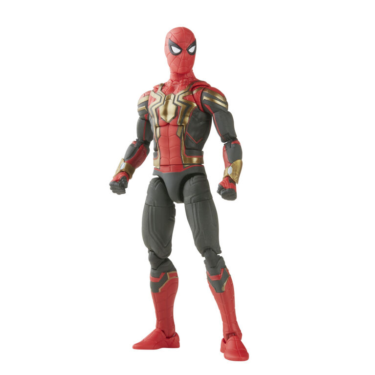 Marvel Legends Series Spider-Man en costume combiné, figurine de collection - Notre exclusivité