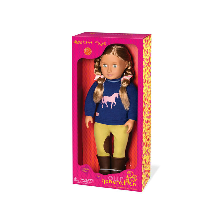 Our Generation, Montana Faye, 18-inch Equestrian Doll