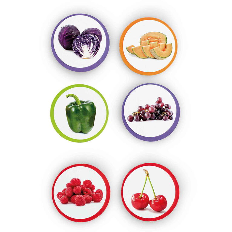 Early Learning Centre Fruit and Veg Colour Match - &Eacute;dition anglaise - Notre exclusivit&eacute;