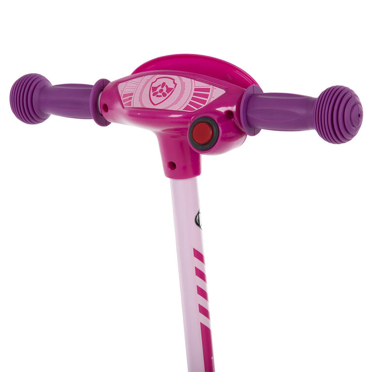 Trottinette électrique à bulles pour enfants de 6V La Pat' Patrouille Skye Ride-On alimenté par batterie, Rose