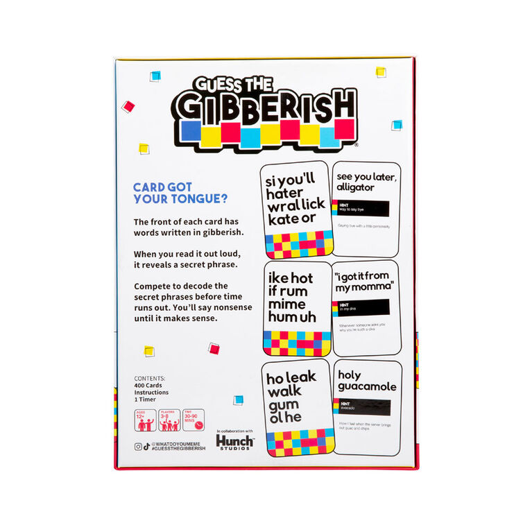 Guess the Gibberish by What Do You Meme? - English Edition