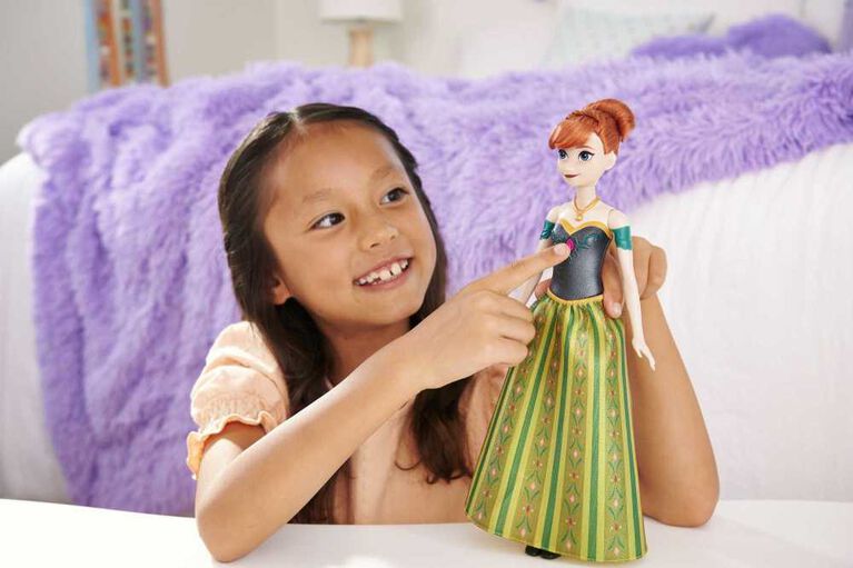 Disney Frozen Toys, Singing Anna Doll - French Version