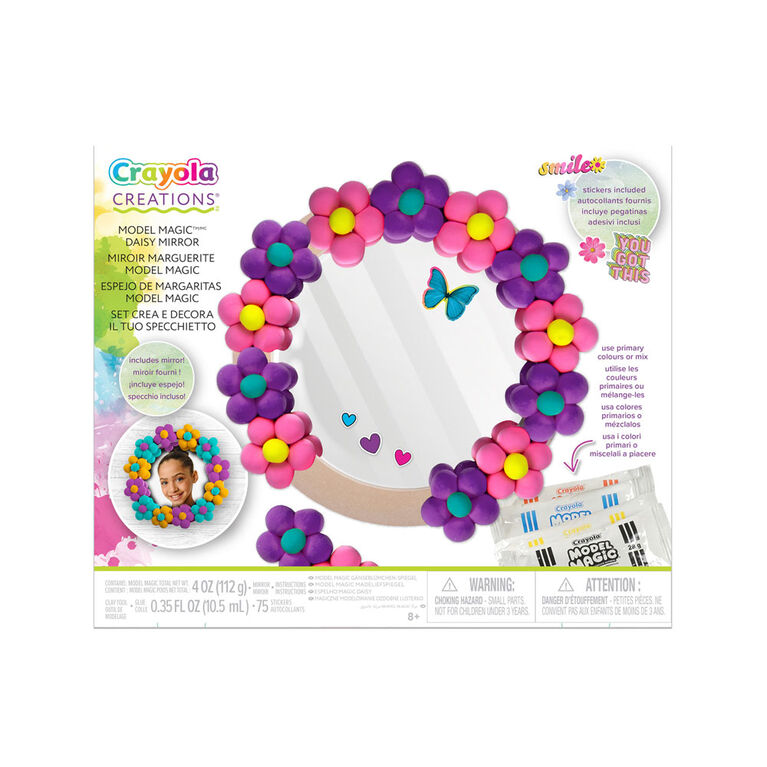 Miroir marguerite Crayola Creations Model Magic