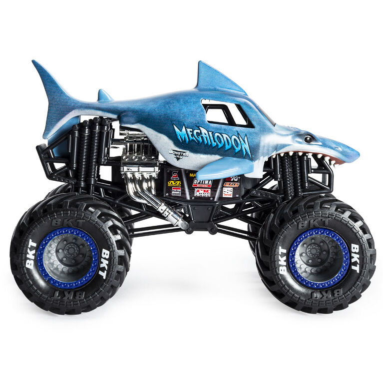 Monster Jam, Monster truck authentique Megalodon en métal moulé à l