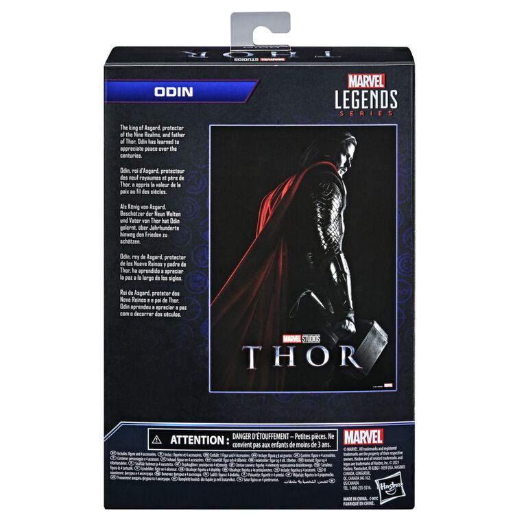 Hasbro Marvel Legends Series 6-inch Scale Action Figure Toy Odin, Infinity Saga character