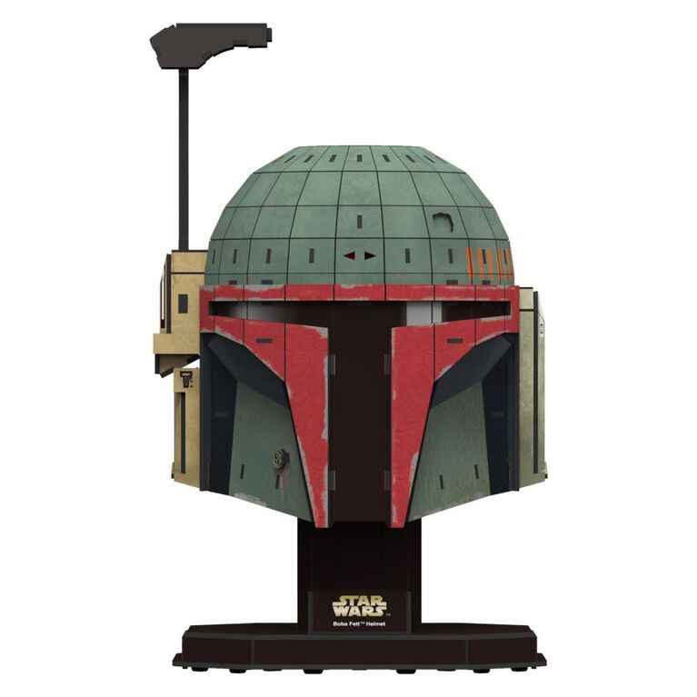 4D Build, Casque Star Wars Mandalorian Boba Fett, Maquette 3D en papier, 100 pièces