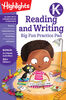Kindergarten Reading and Writing Big Fun Practice Pad - English Edition