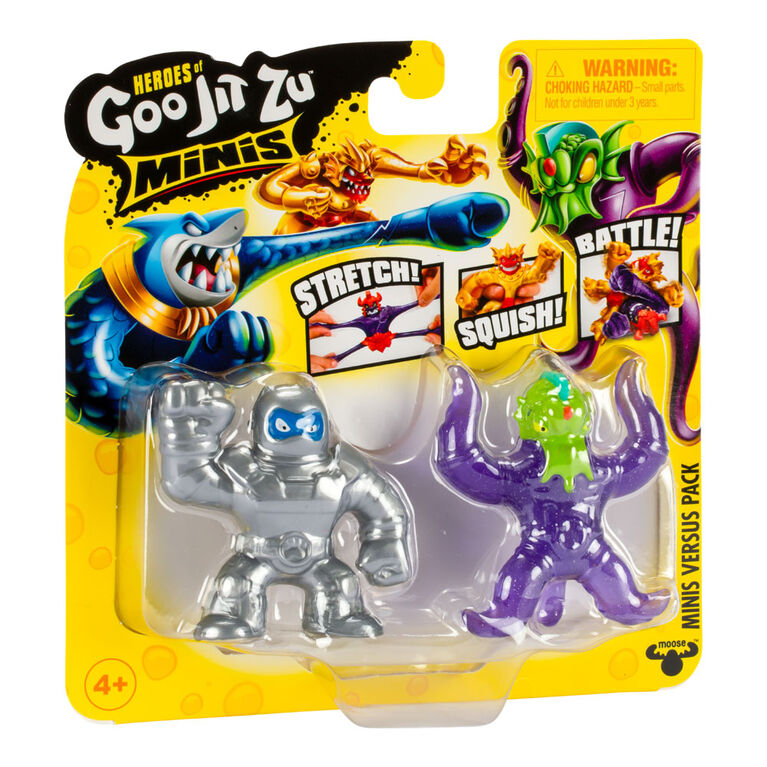 Pack Versus Minis Héros de Goo Jit Zu