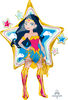 Grand Ballon Métallique Wonder Woman