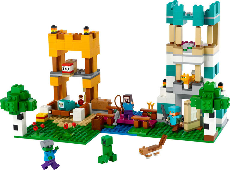 LEGO Minecraft La boîte de fabrication 4.0 21249 ; Ensemble de jeu de construction (605 pièces)