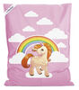 Gouchee Design - Little Bigbag Digital Print Beanbag - Unicorn Pink