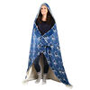 NHL Vancouver Canucks Hooded Wearable Throw Blanket, 50" x 70"