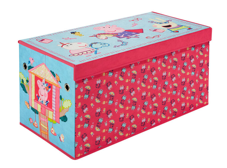 Coffre de rangement souple Peppa Pig de 76 cm - Déguisement