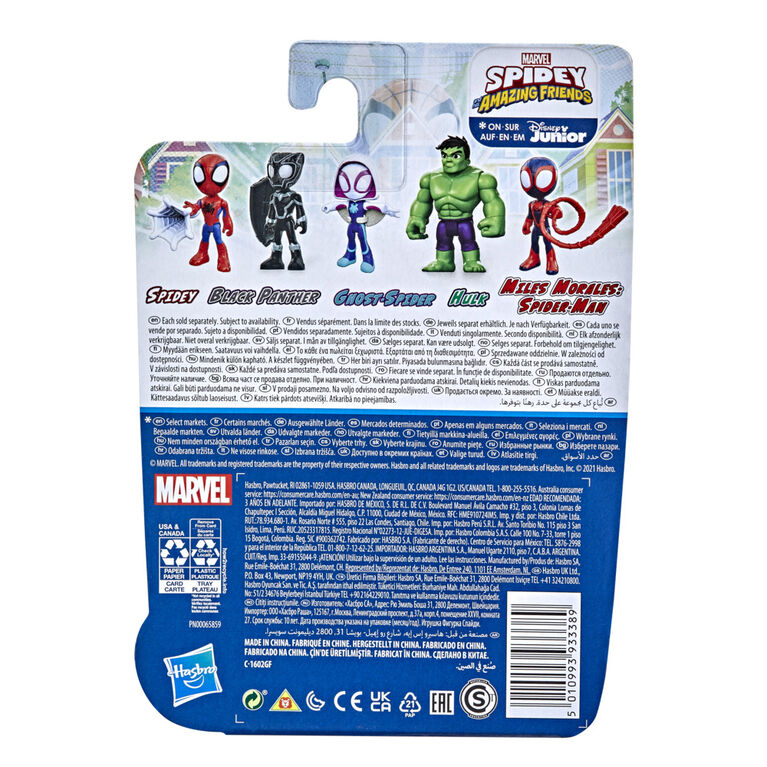 Marvel Spidey and His Amazing Friends Hulk Hero Figure Toy