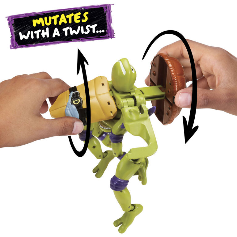 Tales of Teenage Mutant Ninja Turtles: Mutations Deluxe Donatello Pet to Ninja Figure