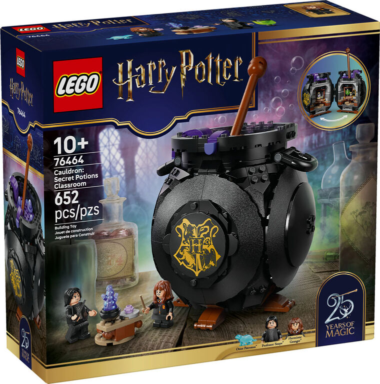 LEGO Harry Potter Le Chaudron : la Salle Secr&egrave;te du Cours de Potions, Ensemble de Construction de Jouet pour les Enfants de 10 Ans et Plus 76464