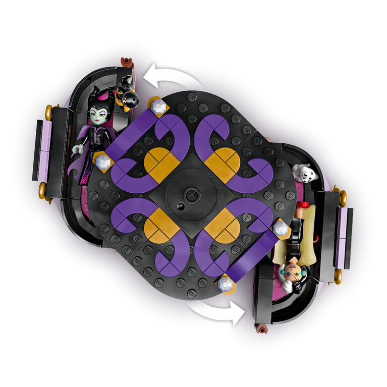 LEGO Disney Villains Maleficent's and Cruella De Vil's Dresses Kids Toy for Kids Ages 9+ - 43262