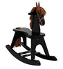 Storkcraft Wooden Rocking Horse - Black