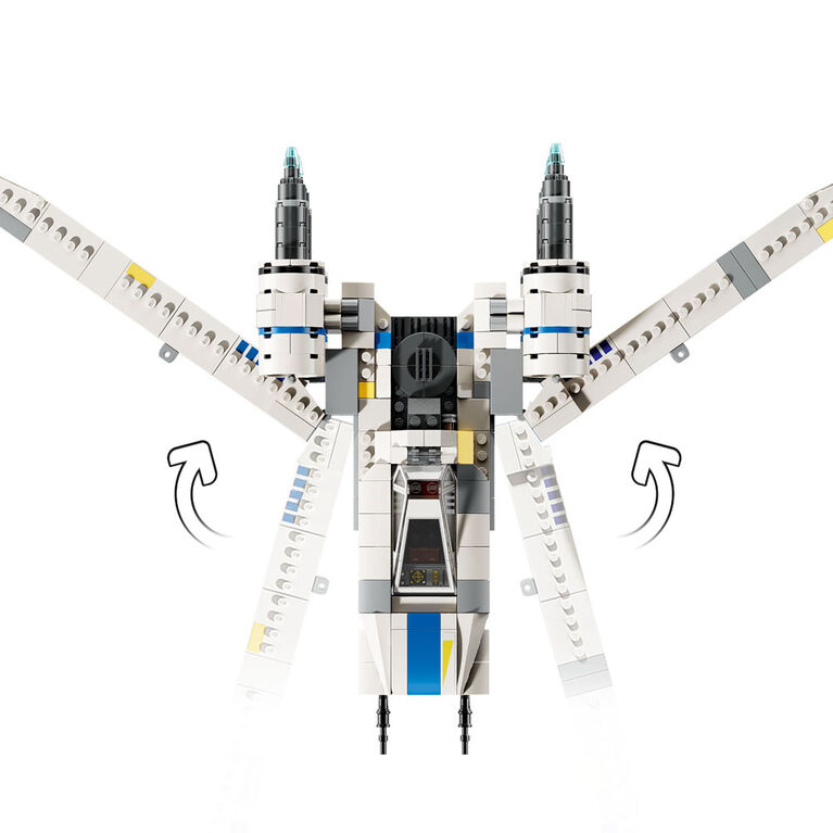 LEGO Star Wars Rebel U-Wing Starfighter -Model Building Set for Boys, Girls, and Kids 8+ -75399