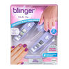 Blinger Nail Wand - Stars & Silver Glitter