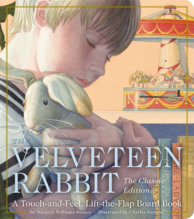 Velveteen Rabbit Touch and Feel Board Book - English Edition